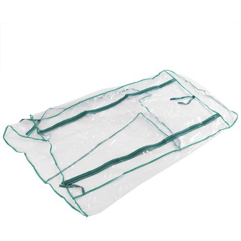 Serre de jardin chaude de 69 x 49 x 160 cm pour plantes à fleurs et jardinage extérieur (1/5)