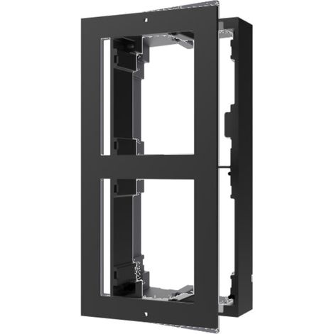 Hikvision Telaio Surface Postazione 2 Moduli Black DS-KD-ACW2/Black