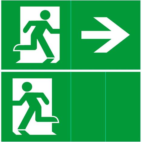 Signal d'évacuation NL01 pour NICELUX (1/5)