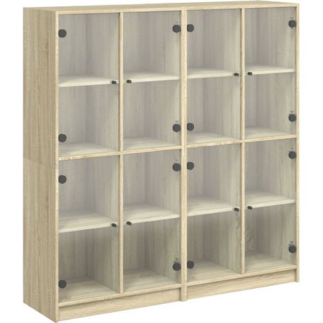 Maison Exclusive - Libreria Ante Rovere Sonoma 136x37x142 cm in Legno Multistrato