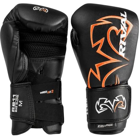 Gants de boxe Rival RB11 Noirs XL (1/3)