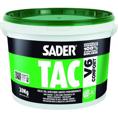 Sader Pro Tac V6 Confort1kg - Sader