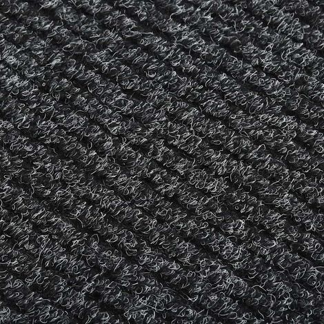 Teppich 100x400 cm Anthrazit