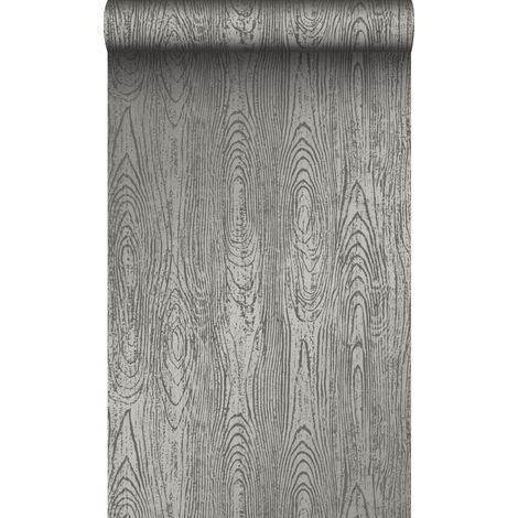papier peint imitation bois gris foncé - Origin Wallcoverings (1/5)