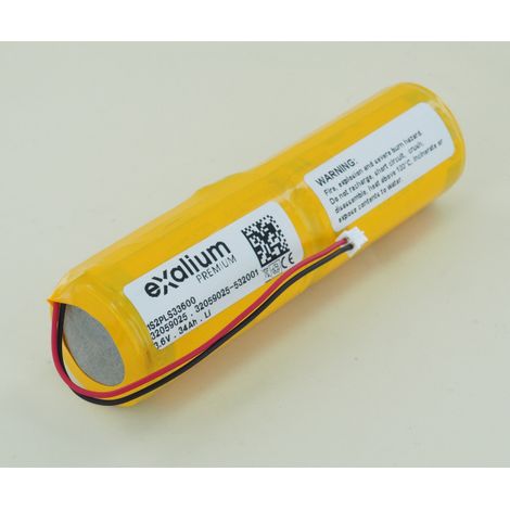 Pile lithium 3.6V 34Ah 1S2P LS33600 type WILPA2595A