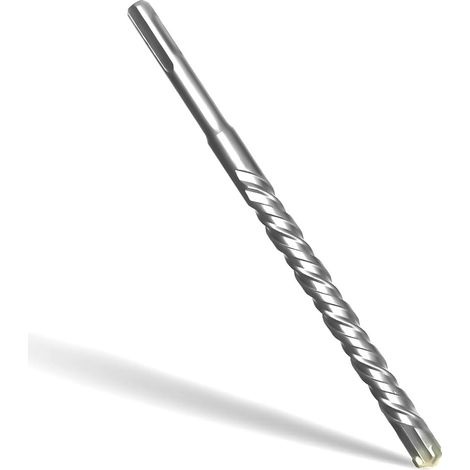 Foret SDS Plus 14mm x 160mm,avec 4 taillants en carbure et double vis, pour béton, pierre naturelle (1/5)