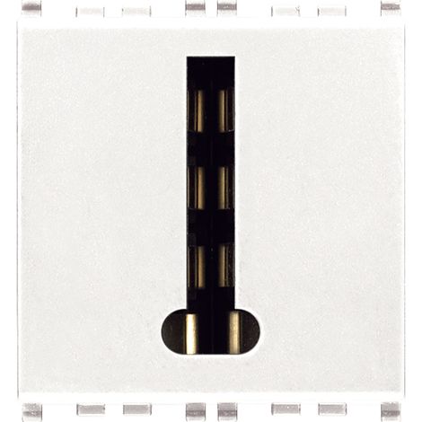 VIMAR - 20327.B 8P Prise téléphonique française, blanche