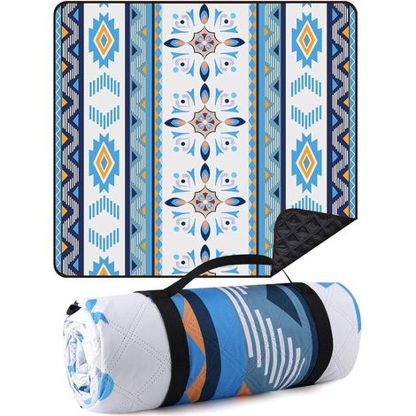 Wasserdichte Picknickdecke 200 x 200 cm für Camping und Strand (1/5)