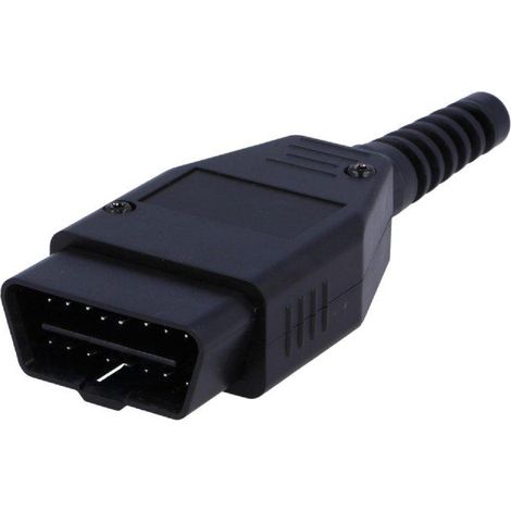 Fiche nue OBD male 16PIN