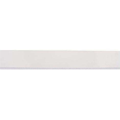 Coupe-bise adhésif pvc souple 1m x 38mm blanc