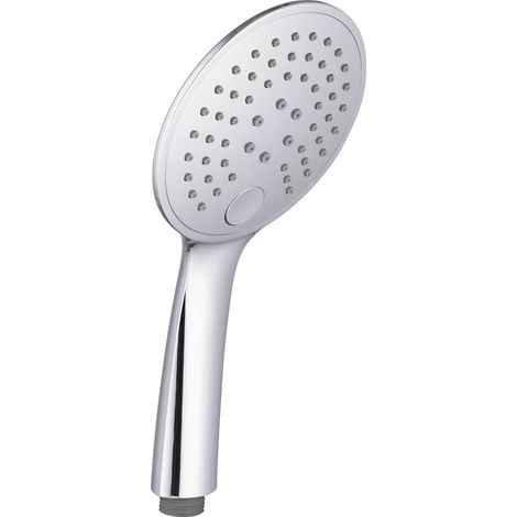 Cabezal de ducha cromado de 3 chorros PALOMA by Eurosanit