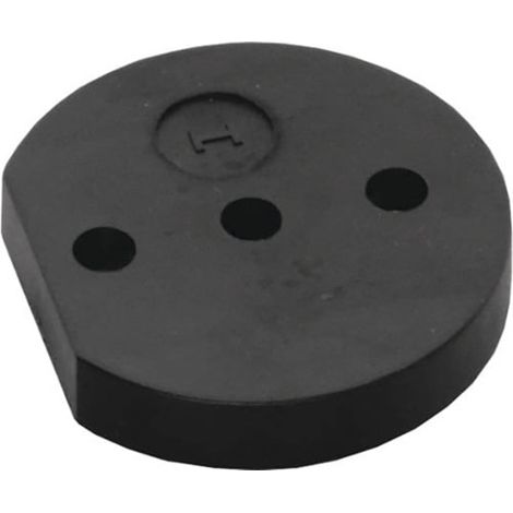 INTERSTEEL 91997460 Unterlage Nylon schwarz D. 60 mm Höhe 10 mm f. Art. 3000 25 (1/3)