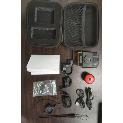 Ensemble d'éclairage de vélo rechargeable Combinaisons phare-feu arrière Phare avant et feu arrière de vélo pour la conduite de nuit Sécurité du cyclisme Super lumineux 7 + 6 modes Étanche avec téléco