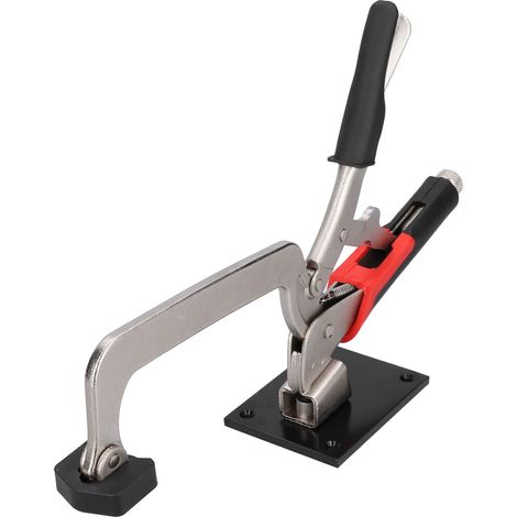 Étau de serrage rotatif pour établi, brides de fixation mobile pour menuiserie, pinces de positionnement orientables pour plan de travail (1/5)