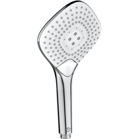 IDEAL STANDARD Pommeau de douche IDEALRAIN EVO JET douchette diamant Ø 134 mm - 3 fonctions (1/5)