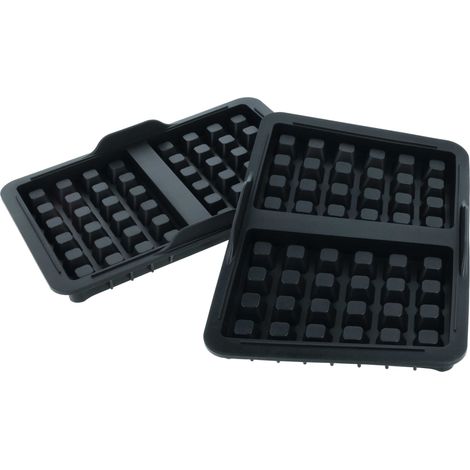 vhbw 2x Waffle Mould for Air Fryers - Silicone, BPA Free, Dishwasher Safe (1/4)