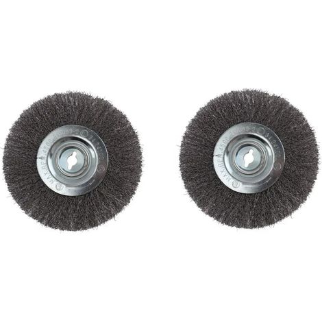Spazzola per fughe, metallo, set da 2 per 968744 2 in 1 Turbo per fughe con cassetta di raccolta (1/3)