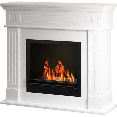 Bioethanol-Standkamin 'Kennedy' aus Holz 3,4 Kw Modernes Dekor (1/5)
