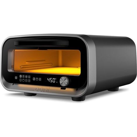 Ooni UU-P35C00 Volt 2 Forno Elettrico per Pizza fino a 450 °C cottura in 90 secondi (54 5x44 2x26 3 cm) colore Grigio Antracite