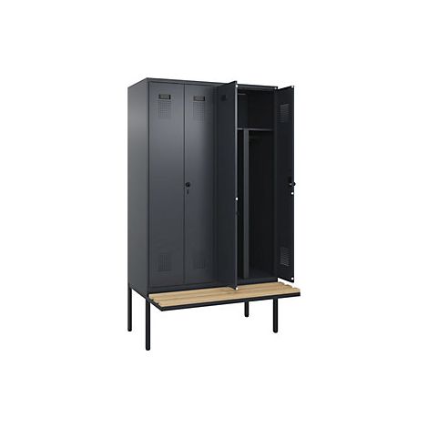 kaiserkraft Armadietto sporco/pulito con panca Evolo PLUS 4 (1/2)
