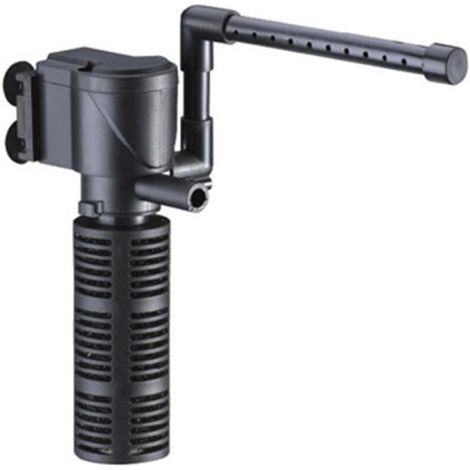 Pompe Submersible Aquarium avec Filtre, 3W 300L/H, Pompe à Eau Filtre, Réservoir pour Organismes Aquatiques, Bassin, Hydroponique (RS-602)