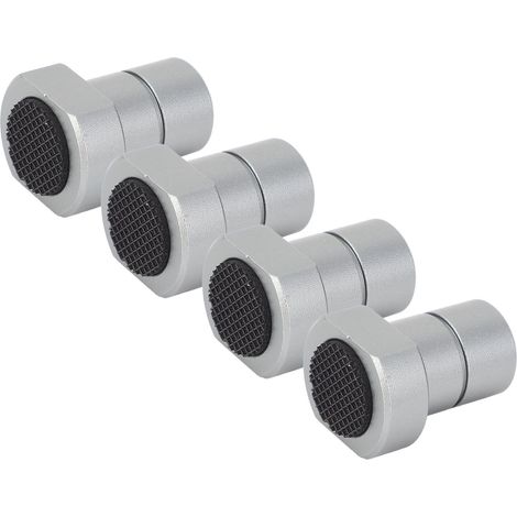 4 Taquets d'établi 20mm alliage aluminium avec patin antidérapant pour table MFT (1/5)