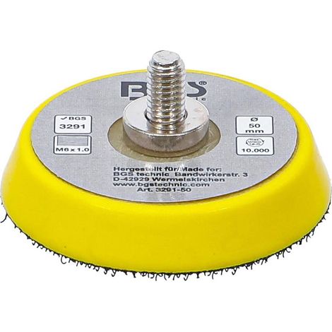 Plateau Autoagrippant D.50 mm - Compatible Art. 3291 - Fixation Pratique et Fiable,  - D-Work