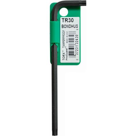 Chiave torx bondhus tr25 braccio lungo anti-manomissione