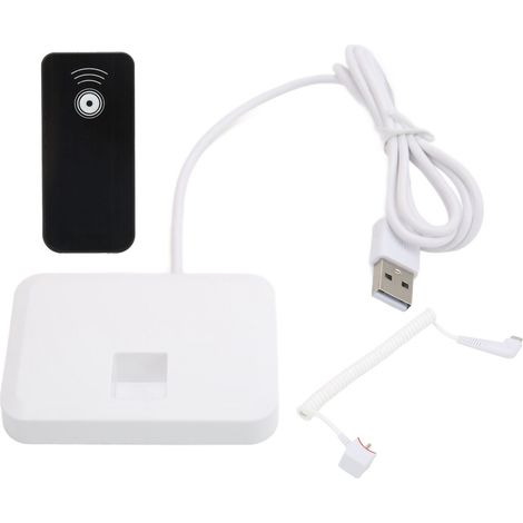Écouteurs Bluetooth antivol étanches, support d’exposition anti-chaleur avec alarme pour boutique de téléphones, port Type C. (1/5)