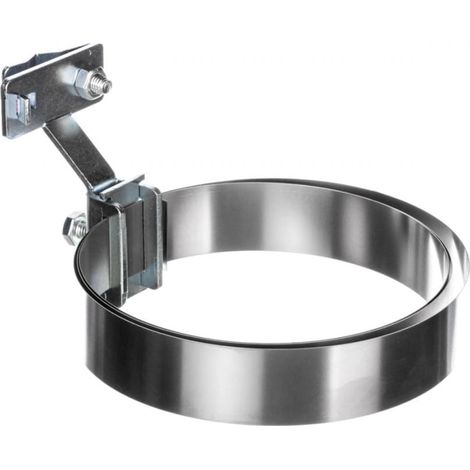 Pinza de puesta a tierra universal de acero inoxidable, di谩metro 120-300 mm, 64.3/U NI /96432305/