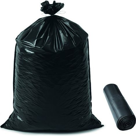 Tata Linda SACCO PER NETTEZZA URBANA cm. 70x110 (rot. 12 pz) col. Nero Tata Linda 15 RT (1/3)