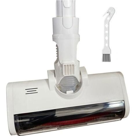 Vorderer Bürstenkopf für Xiaomi K10/G10, Xiaomi 1C/Dream V8/V9B/V9P/V11/G9 Staubsauger, elektrische Bodenbürste mit LED-Beleuchtung (Innenabstand der Schnittstelle: 5,8 m)