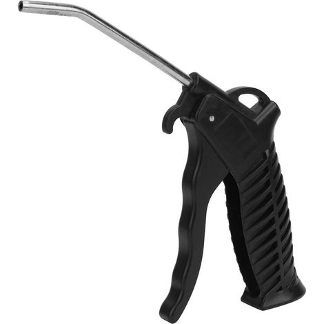Pistolet à poussière industriel coudé en acier inoxydable pour compresseur d'air, outil de nettoyage et de dépoussiérage