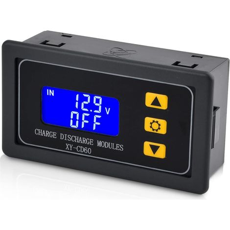 Module de contrôle de batterie basse tension - Protège DC6-60 V 10 A avec écran pour batteries au lithium. (1/5)
