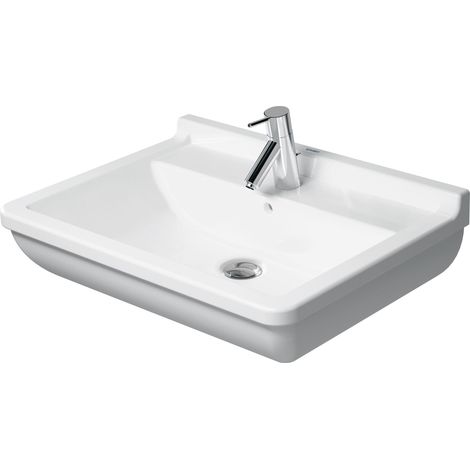 Lavabo Duravit Starck 3 65cm, 1 agujero para grifo, 0300650000