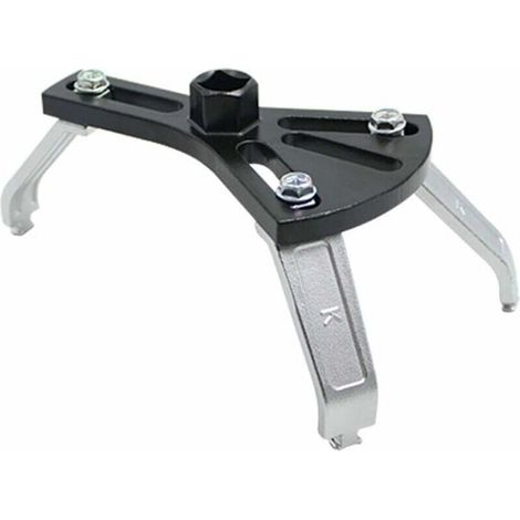Outil de retrait de bouchon de réservoir de carburant - Clé à molette réglable de 135 à 185 mm - 3 mâchoires - Outil de retrait de bouchon de pompe à carburant - 3 mâchoires.Gu.B/bon