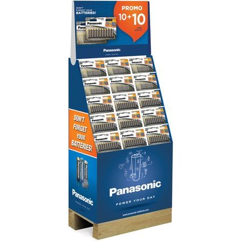 Espositore batterie Panasonic Floor