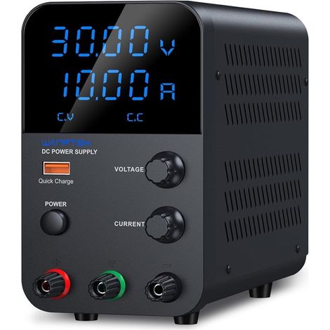Alimentation CC réglable 0-30V 0-10A (300W) GPS3010D Affichage à 4 chiffres, alimentation de laboratoire, charge de batterie, alimentation d'établi. (1/5)
