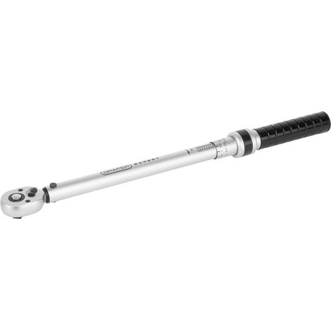 Draper 17653 Draper Expert Ratchet Torque Wrench, 3/8"" Sq. Dr., 20-142Nm