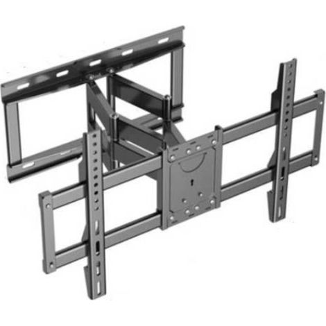 Vollbewegliche TV-Wandhalterung für Fernseher von 42 bis 80 Zoll – schwenk-, neig- und horizontal verstellbar mit Gelenkarm – einfache Installation, maximale Tragkraft