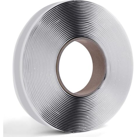 Ruban Butyle Sealant Tape, 2mm x 20mm x 10m Ruban d'étanchéité en caoutchouc étanche à l'eau pour les fuites, automobile camion fenêtre porte RV réparation pare-brise phares toit mastic (1/5)