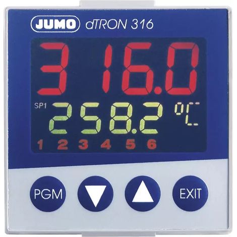 [NEUWERTIG] B-Ware Jumo Temperaturregler Regler Pid D Tron 316 Prozessregler Relais Einbau