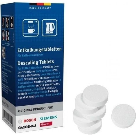 5 pastillas descalcificadoras Bosch 311864 / 311566 / TCZ6002 (6 uds.) (1/4)