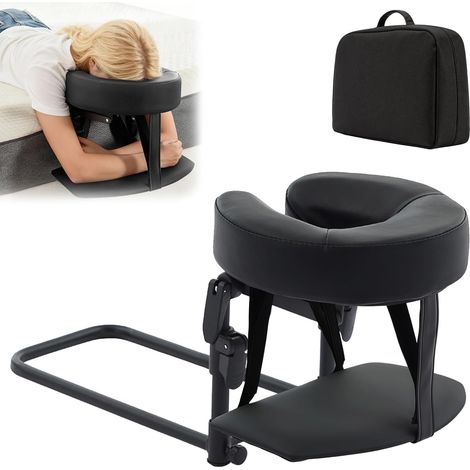 Appui-tête réglable pour Table de Massage, Support Visage adapté aux Coussins en Forme U pour Salon de Spa et institut de beauté (1/5)