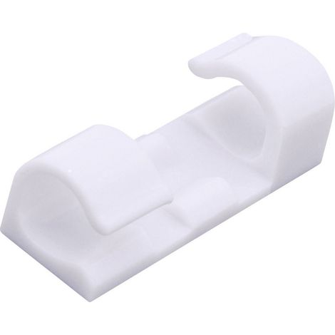 TRU COMPONENTS 93015c305r Support de câble autocollant TC-6649832 Plage de Ø du faisceau 4 à 7 mm bl