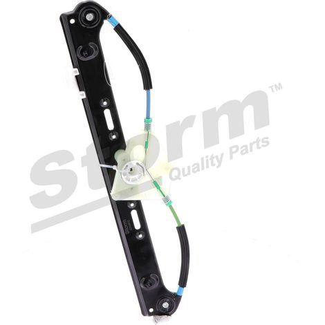 Mécanisme de lève-vitre arrière gauche pour BMW X3 3448251 (1/4)
