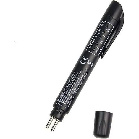 BEBUSINGOTO Bremsflüssigkeitsprüfgerät, 5-LED-Automatik-Bremstester (1 Stück) (1/5)