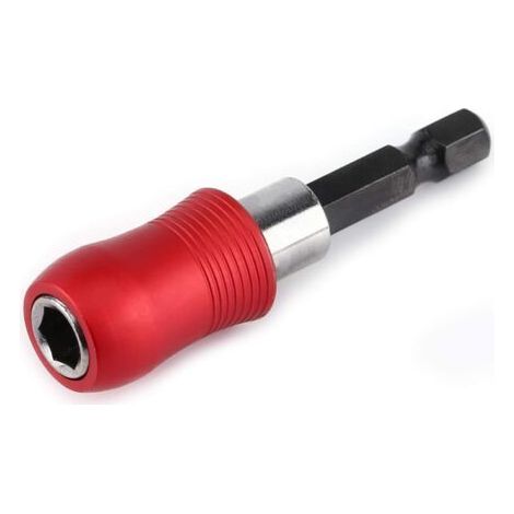 Bit Holder, Screwdriver Bit Holder 1/4" Hex Shank Magnetic Bit Holder Extension Bar for Electric Drill Screwdriver Length 60mm (1/5)