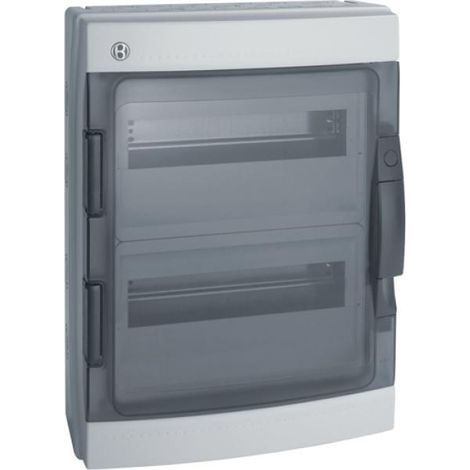 Centralino ip65 24 moduli portella fume grigio ip65 24 gri bocchiotti b06525 (1/2)
