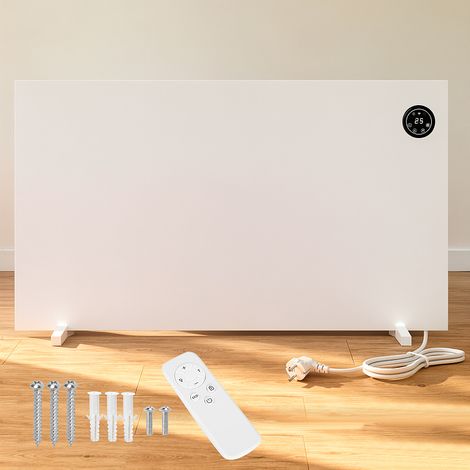 TolleTour Panel calefactor infrarrojo híbrido 750 W WiFi App mando táctil pared y suelo (1/5)